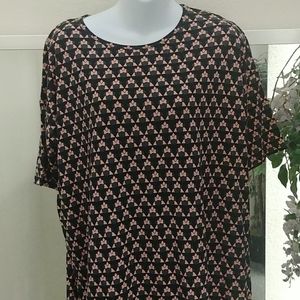 LulaRoe Minnie Mouse Disney Irma Tunic Top-0412